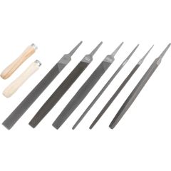 Kennedy - 200mm (8") 8 Piece Double Cut Engineers File Set - KEN0309930K