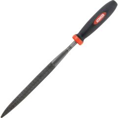 Kennedy - 160mm (6-1/4") Half Round Cut 0 Needle File - KEN0316300K