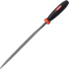 Kennedy - 160mm (6-1/4") Three Square Cut 2 Needle File - KEN0316520K