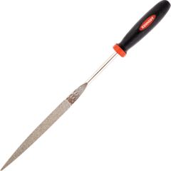 Kennedy - 160mm (6.5") 120/140 Half Round Diamond File - KEN0330040K