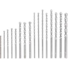 Kennedy - Masonry Drill Bit Set, 6-13mm, Straight, 16 Pack - KEN0555320K