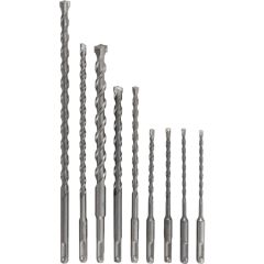 Kennedy - Masonry Drill Bit Set, 5-16mm, 160-316mm, SDS, 9 Pack - KEN0577020K