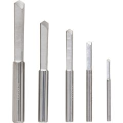 Kennedy - Screw Drill Set, Drills 2mm to 6mm, Taps M3 to M12, Carbide, Set of 5 - KEN1541100K