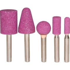 Kennedy - Assorted, Mounted Point Set, Aluminium Oxide, 6mm Shank, Pack of 8 - KEN2502980K