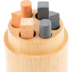 Kennedy - Sharpening Stone Set, Round/Square/Triangular, Aluminium Oxide, 100 x 13mm, 6 Piece - KEN2559000K