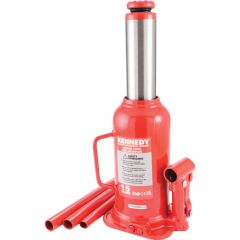 Kennedy - Bottle Jack, 15 Tonne, 205mm x 390mm Lifting Height - KEN5038042K