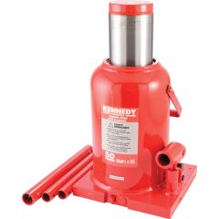 Kennedy - Bottle Jack, 50 Tonne, 240mm x 370mm Lifting Height - KEN5038048K