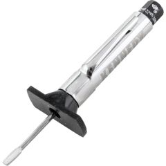 Kennedy - Tyre Tread Depth Gauge, Pencil Type, 0-25mm, Metal, 25g, Pen Type Pocket Clip - KEN5038450K