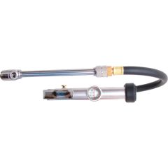 Kennedy - Tyre Valve Inflator Connector, Dial, 120psi, 635g, Corrosion resistant Body/Brass Fitting/Fibre reinforced Rubber Hose - KEN5038520K