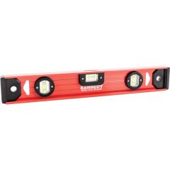 Kennedy - 400mm, I-beam Spirit Level, 3 Vials, Horizontal/Vertical, Non-Magnetic - KEN5103660K
