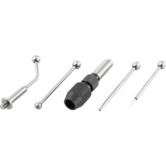Kennedy - Stem Ball-ended, Combination Edge & Centre Finder, 0.100in./0.236in./0.250in., Steel - KEN5181500K