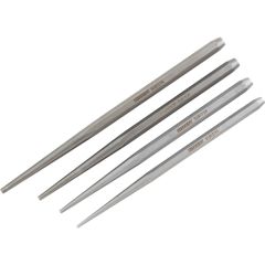 Kennedy - Chrome Vanadium/Steel, Punch Set, Point 3mm/4mm/5mm/6mm, 210mm/215mm/225mm/240mm - KEN5181550K