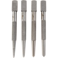 Kennedy - Steel, Punch Set, Point 3.2mm/4.8mm/4mm/6.4mm, 100mm - KEN5182100K