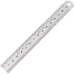 Kennedy - 150mm/6" RIGID RUSTLESS RULE ROUND END - KEN5183110K