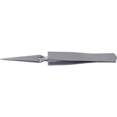 Kennedy - Sharp Nose Cross Pattern Tweezers, Stainless Steel Tip, 115mm - KEN5185200K