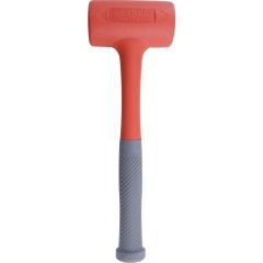 Kennedy - Rubber Dead Blow Hammer, 45oz., Steel Shaft, High Impact - KEN5259500K
