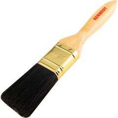 Kennedy - 1.5in., Flat, Natural Bristle, Angle Brush, Handle Wood - KEN5335050K