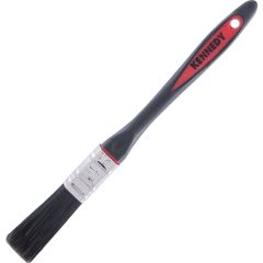 Kennedy - 1/2in., Flat, Synthetic Bristle, Angle Brush, Handle Rubber - KEN5336762K