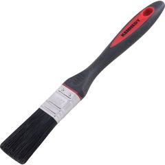 Kennedy - 1in., Flat, Synthetic Bristle, Angle Brush, Handle Rubber - KEN5336764K