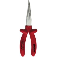 Kennedy Pro - Snipe Nose Pliers, Serrated, Steel, 200mm, Insulated - KEN5342084F