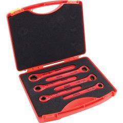 Kennedy Pro - INSULATED RATCHET RING SPANNER SET - 6PCS DOUBLE TRIANGLE 1000 V - KEN5342324K
