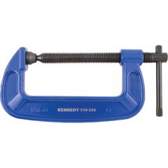 Kennedy - 6in./150mm Heavy Duty G-Clamp, Steel Jaw, T-Bar Handle - KEN5392260K