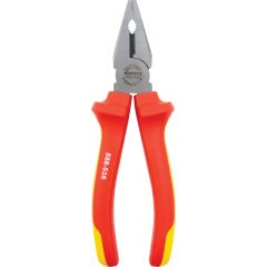 Kennedy Pro - Combination Pliers, Serrated, High Carbon Alloy Steel, 180mm, Insulated, VDE - KEN5585160K