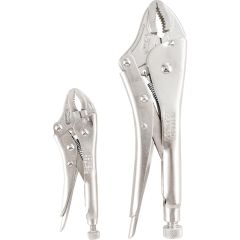 Kennedy - Self-Grip Pliers, Curved, Chrome Vanadium Steel, 125, 255mm, Set - KEN5587290K