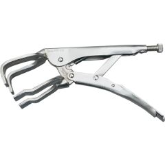 Kennedy - 11in./280mm Locking Clamp, Steel Jaw, Ergonomic Handle - KEN5588000K