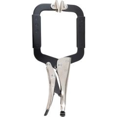 Kennedy - 5in./125mm Locking C-Clamp, Steel Jaw, Ergonomic Handle - KEN5588670K