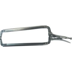 Kennedy - 16in./400mm Locking C-Clamp, Steel Jaw, Ergonomic Handle - KEN5589300K