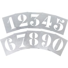 Kennedy - 0 to 9, Steel, Stencil, 100mm, Set of 10 - KEN5611000K