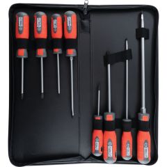 Kennedy - Pro-Torq, Flared/Parallel/Phillips/Pozi, Screwdriver Set, Set of 8 - KEN5725990K