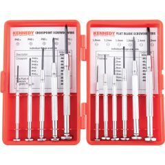 Kennedy - Parallel/Phillips, Screwdriver Set, Set of 11 - KEN5729050K