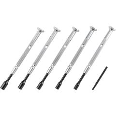 Kennedy - 5 Piece 3.0-5.0mm Precision Nut Driver Set - KEN5729888K