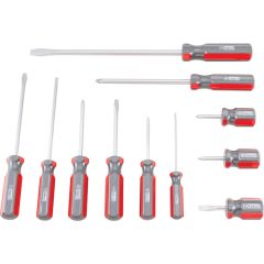 Kennedy - Flared/Parallel/Pozi, Screwdriver Set, Set of 11 - KEN5729900K