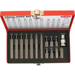 Kennedy - 15 Piece, Torx, Screwdriver Bit Set, Chrome Vanadium Steel - KEN5735210Y