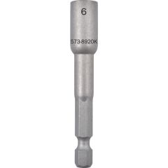 Kennedy - Screwdriver Bit, 6mm, Socket, 1/4" Hex - KEN5735345V