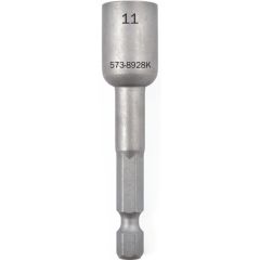 Kennedy - Screwdriver Bit, 11mm, Socket, 1/4" Hex - KEN5735349Z