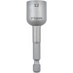 Kennedy - Screwdriver Bit, 12mm, Socket, 1/4" Hex - KEN5735350A