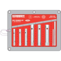 Kennedy - Imperial Box Spanner Set , Double End, Steel, Set Of 6 - KEN5811950K