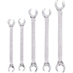 Kennedy Pro - Metric, Flare Nut Spanner Set, 8 - 17mm, Set of 5, Chrome Vanadium Steel - KEN5821090K