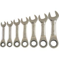 Kennedy Pro - Imperial, Combination Spanner Set, 3/8 - 3/4in., Set of 7, Chrome Vanadium Steel - KEN5822228K