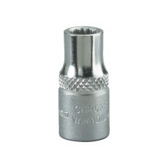 Kennedy - 1/4in. Drive, Standard Bi-Hexagon Socket, 11/32in. AF, Chromed Finish - KEN5824500K