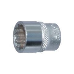 Kennedy - 1/4in. Drive, Standard Bi-Hexagon Socket, 9/16in. Imperial, Chromed Finish - KEN5824532K