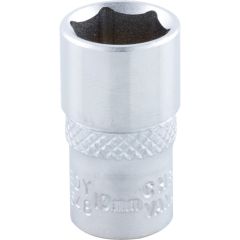 Kennedy - 1/4in. Drive, Standard Hexagon Socket, 12mm, Metric, Chromed Finish - KEN5824550K
