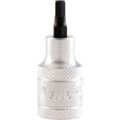 Kennedy SE - 1/4in. Drive, Standard Hexagon Bit Socket, 3/16in. AF, Chromed Finish - KEN5824860K