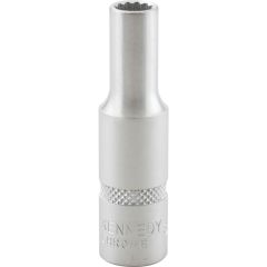 Kennedy - 3/8in. Drive, Deep Bi-Hexagon Socket, 8mm, Metric, Chromed Finish - KEN5825700K