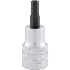Kennedy - 3/8in. Drive, Standard Hexagon Bit Socket, 7/32in. Imperial, Chromed Finish - KEN5826110K
