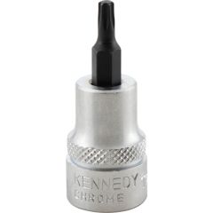 Kennedy - 3/8in. Drive, Standard Torx Socket, T20, Torx, Chromed Finish - KEN5826237K